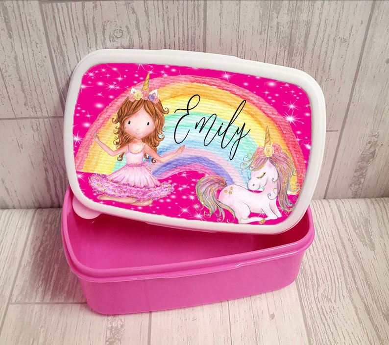 Pink Hard Lunch Tub