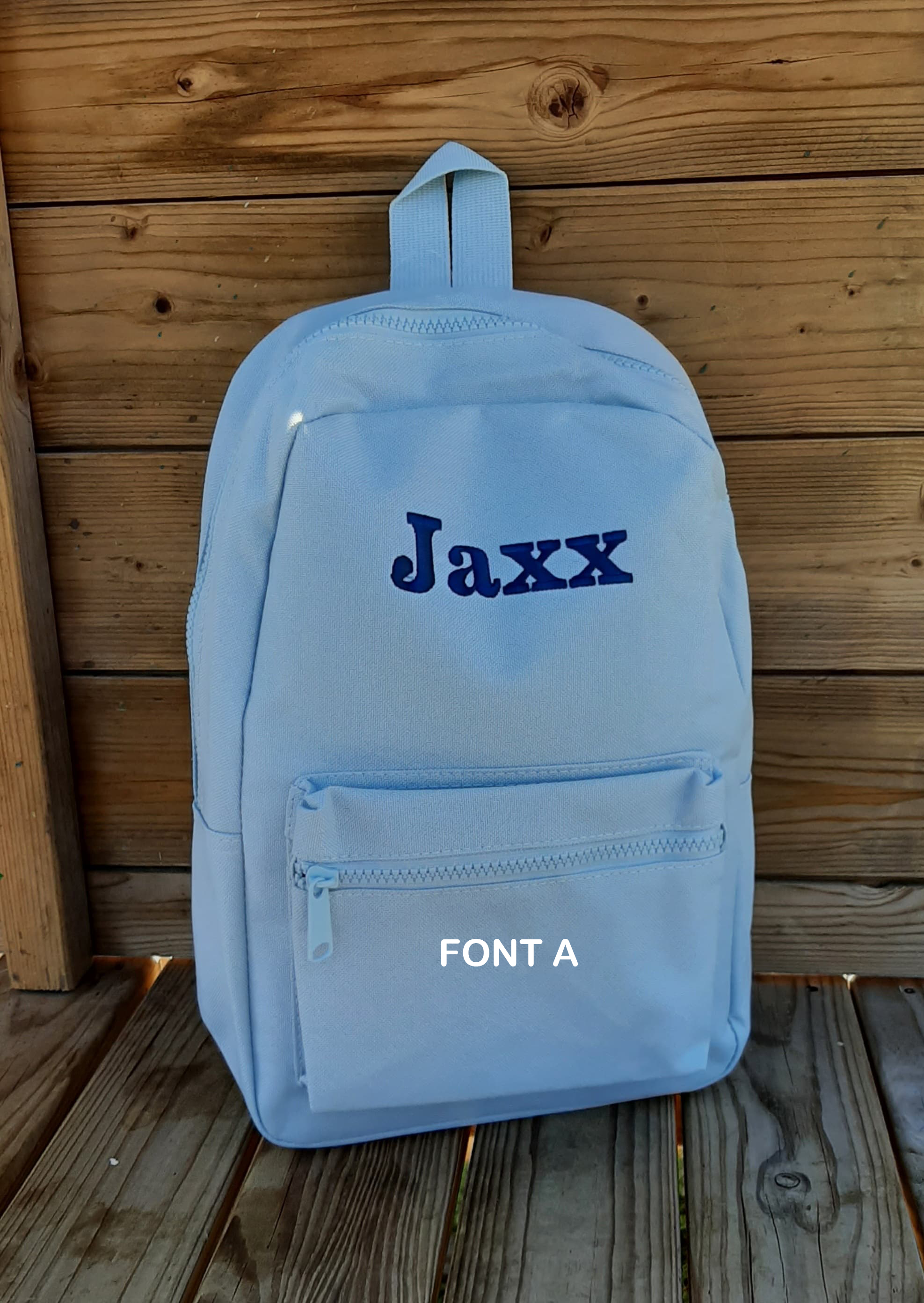 Backpack With Embroidered Name | The 
