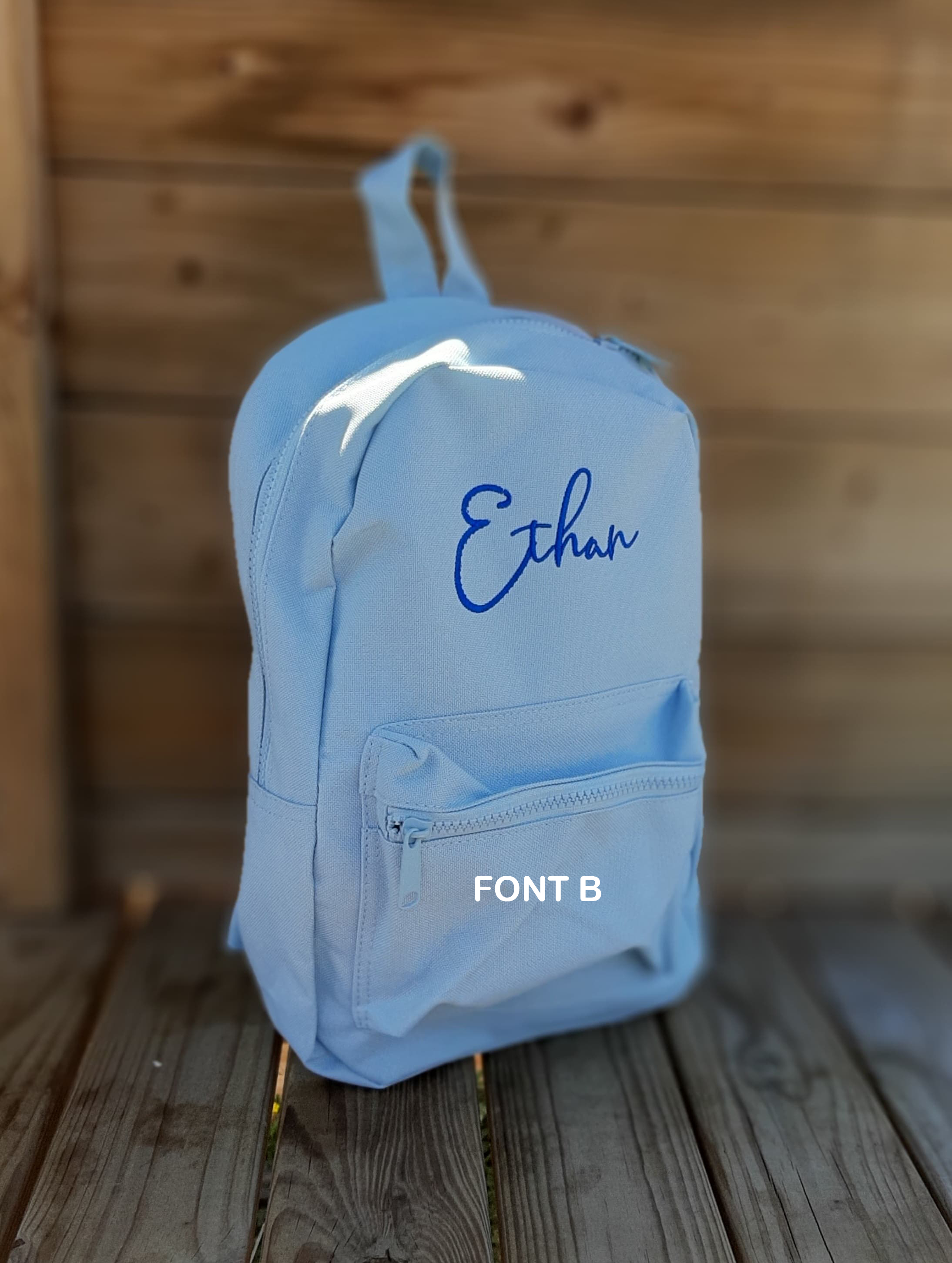 Backpack With Embroidered Name | The 