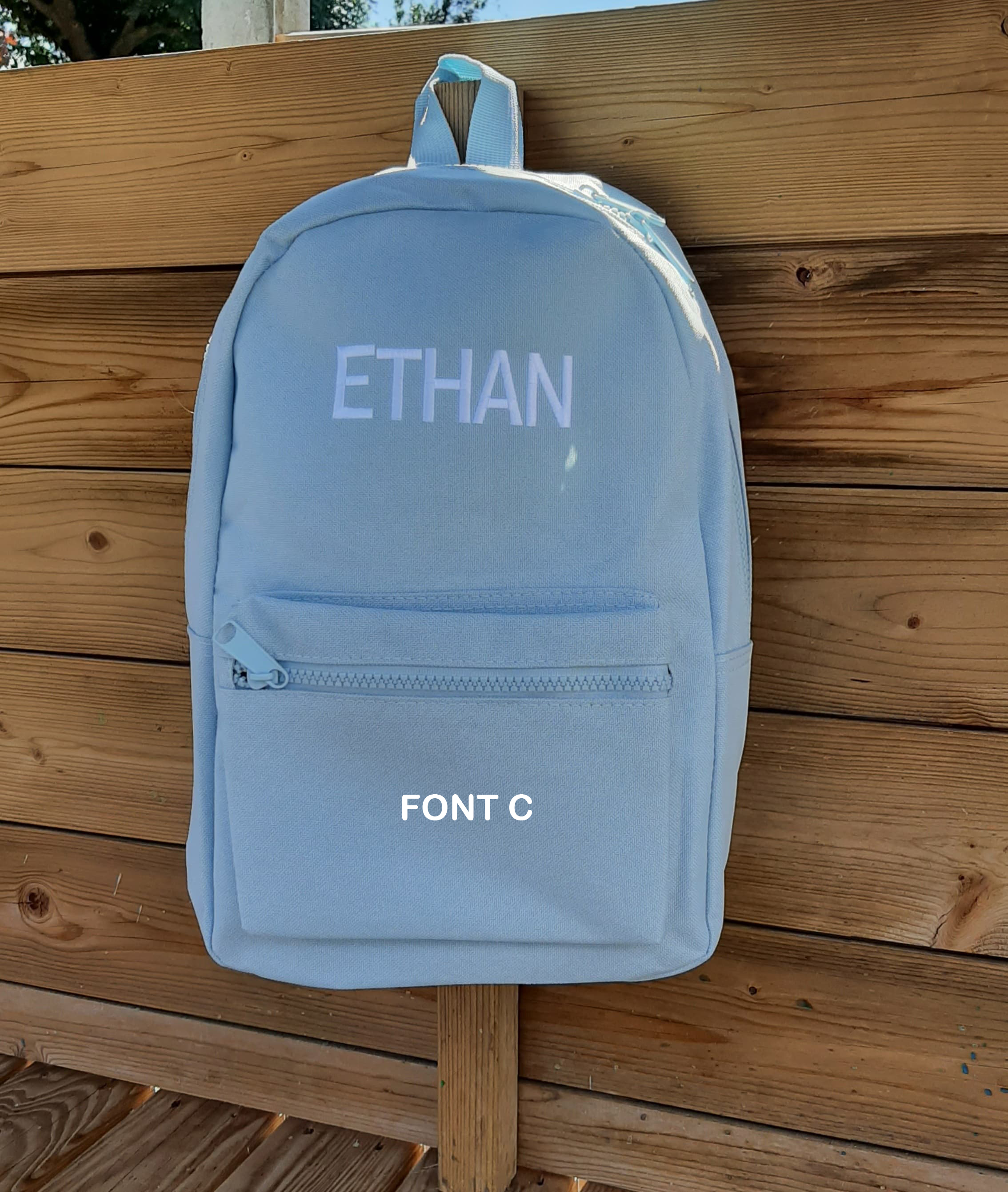 Backpack With Embroidered Name | The 