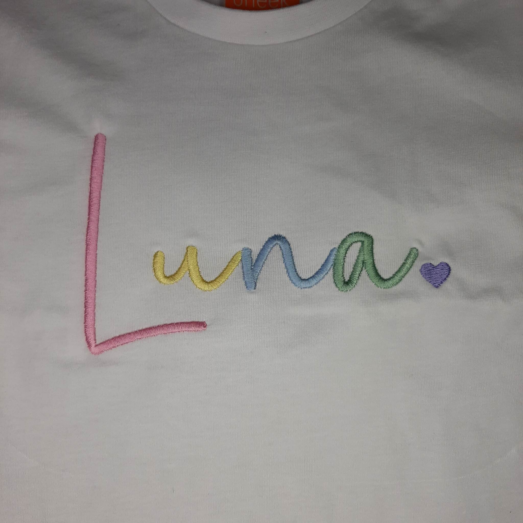 Rainbow Name Children's T Shirt/Jumper