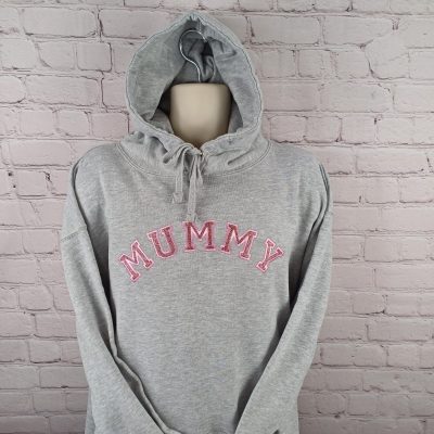 Glitter Mummy Hoodies to make mum shine, great mothers day gift, also jumpers, embroidered and personalised