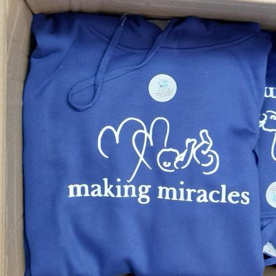 making miracles charity hoodies